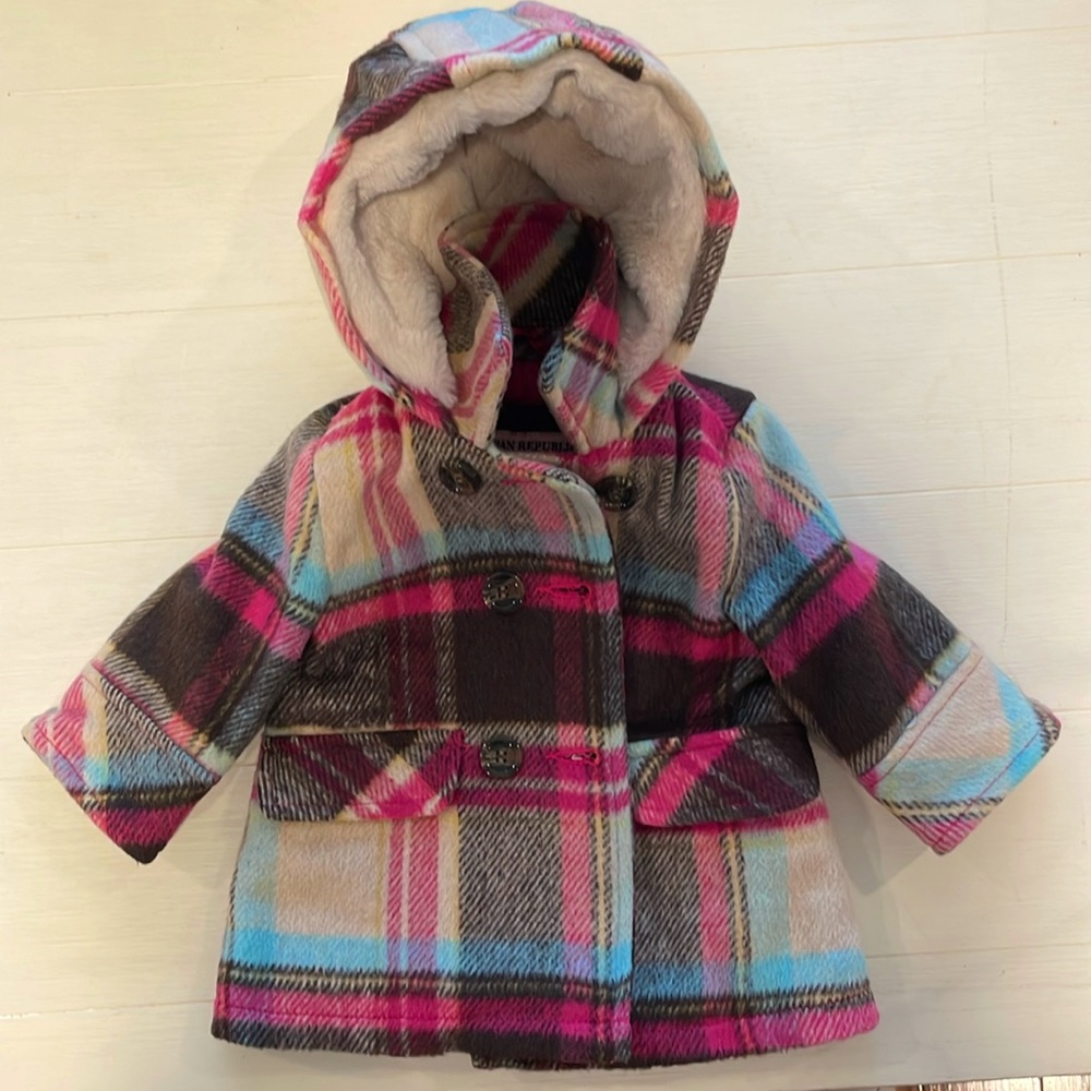Toddler girl heavy coat